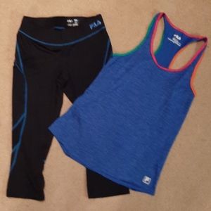 Fila Sport Running Capri & Tank